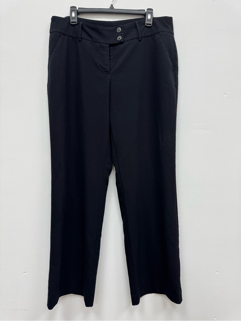 Apt. 9 Black Dress Pants with Blue Label